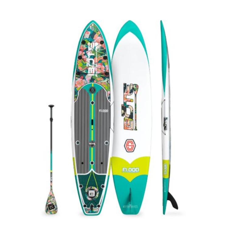 Bote Flood GatorShell 12' Stand Up Paddleboard with Carbon Paddle - Image 4